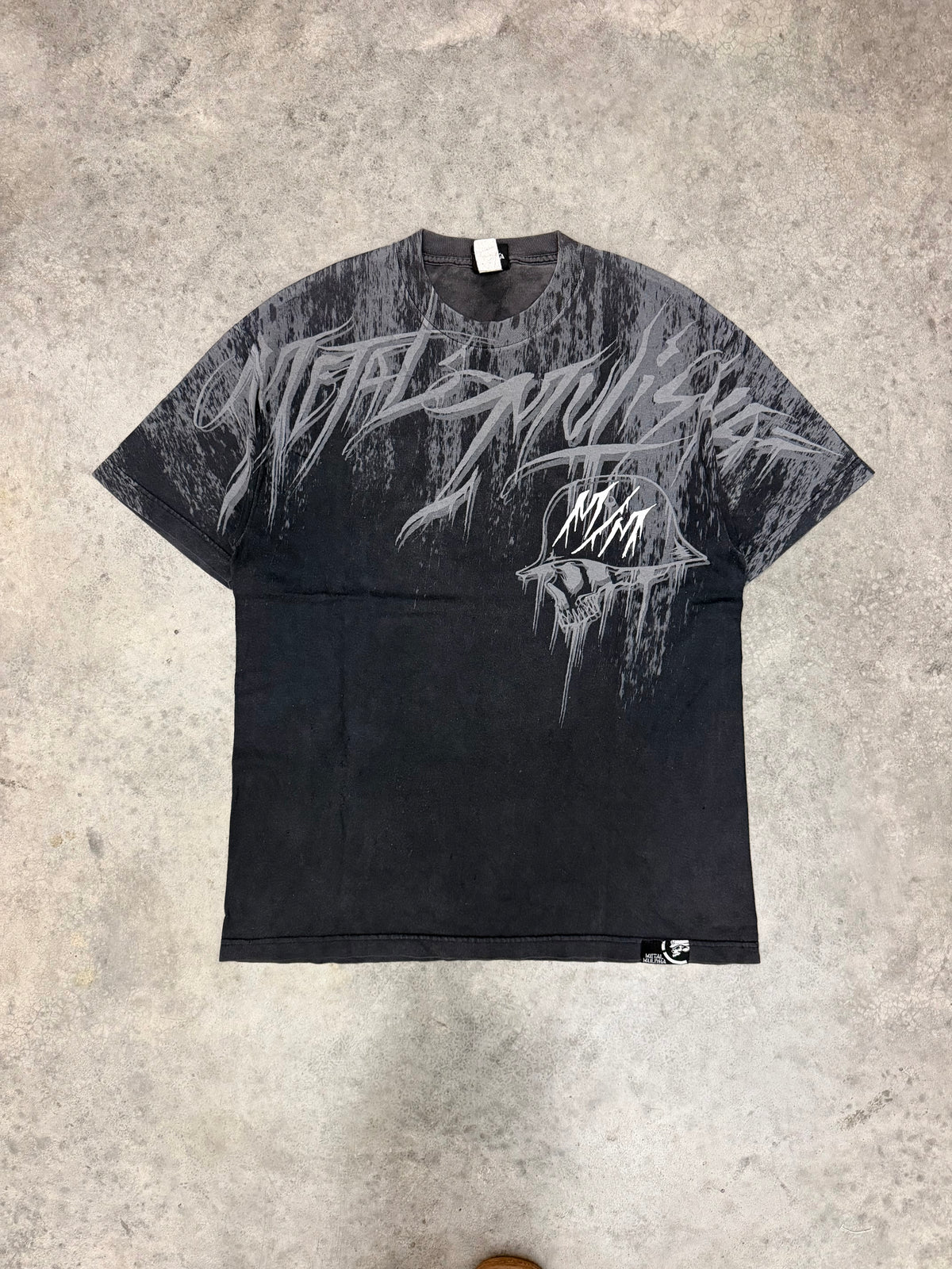 faded metal mulisha tee - L