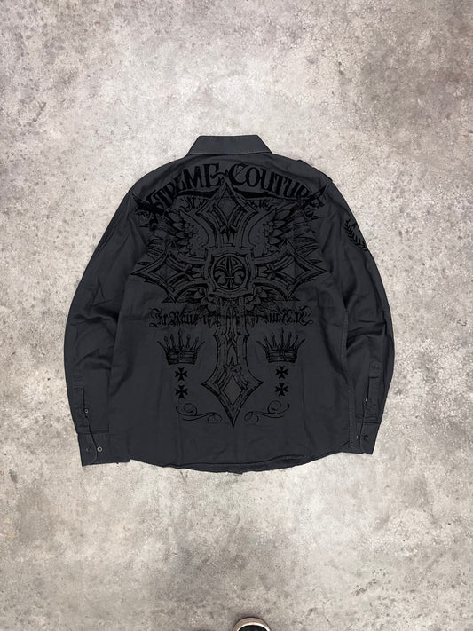 Xtreme couture button up - L