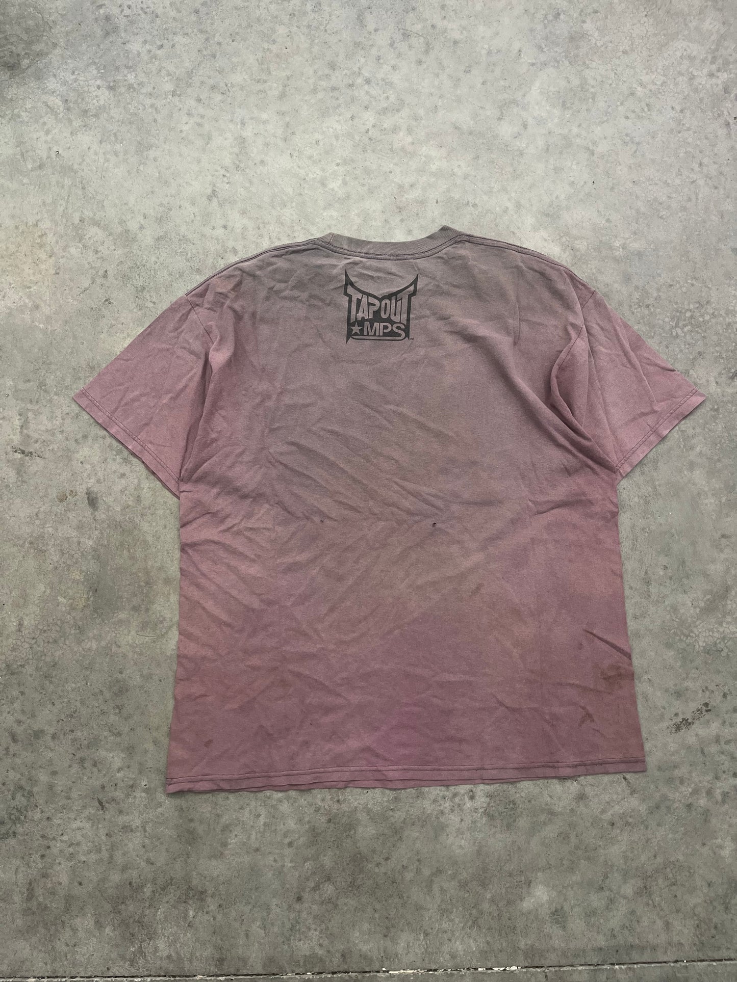 faded tapout tee - XL