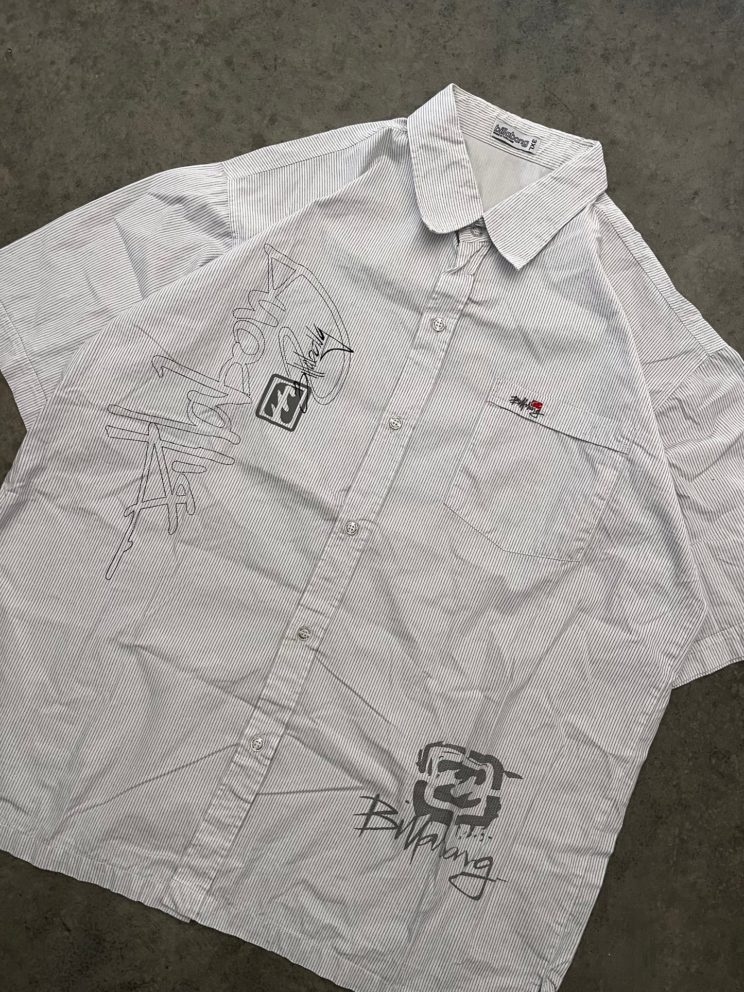 billabong button up - XL