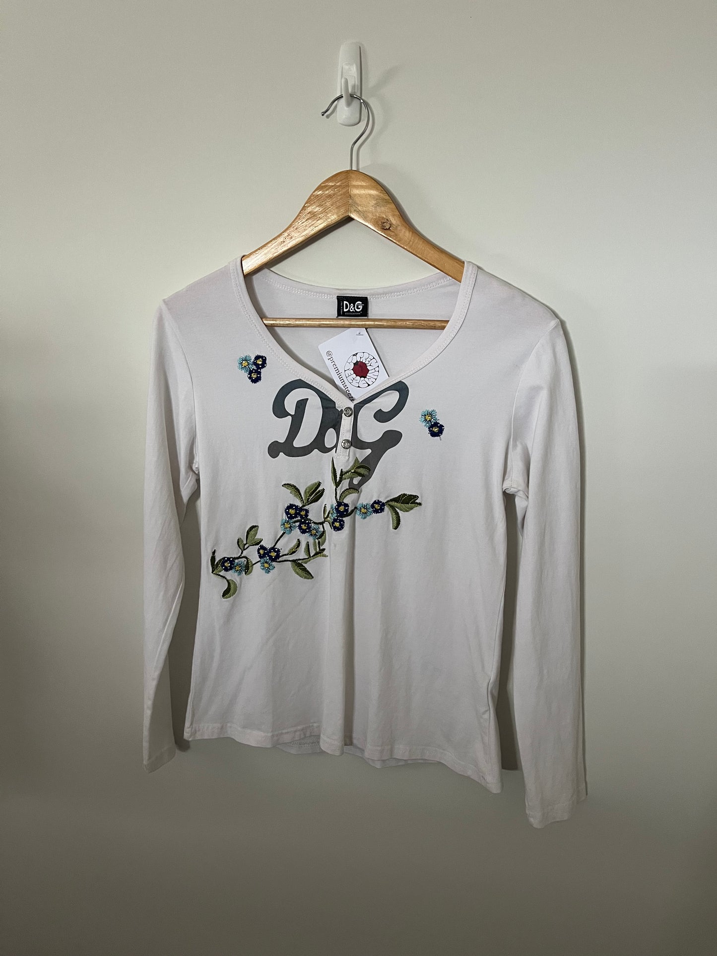 D&G embroidered long sleeve