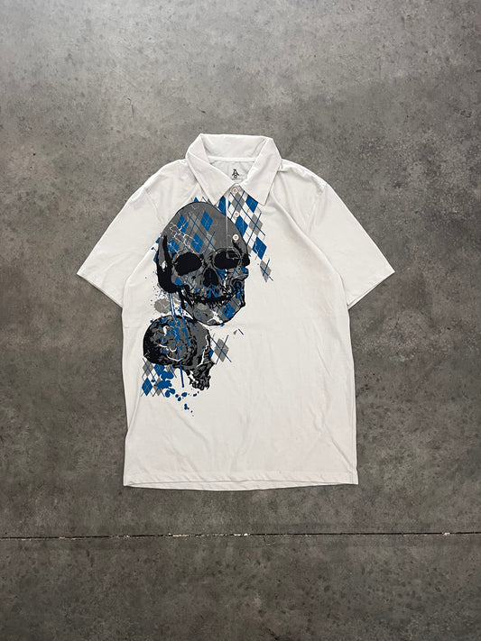 skull polo - L