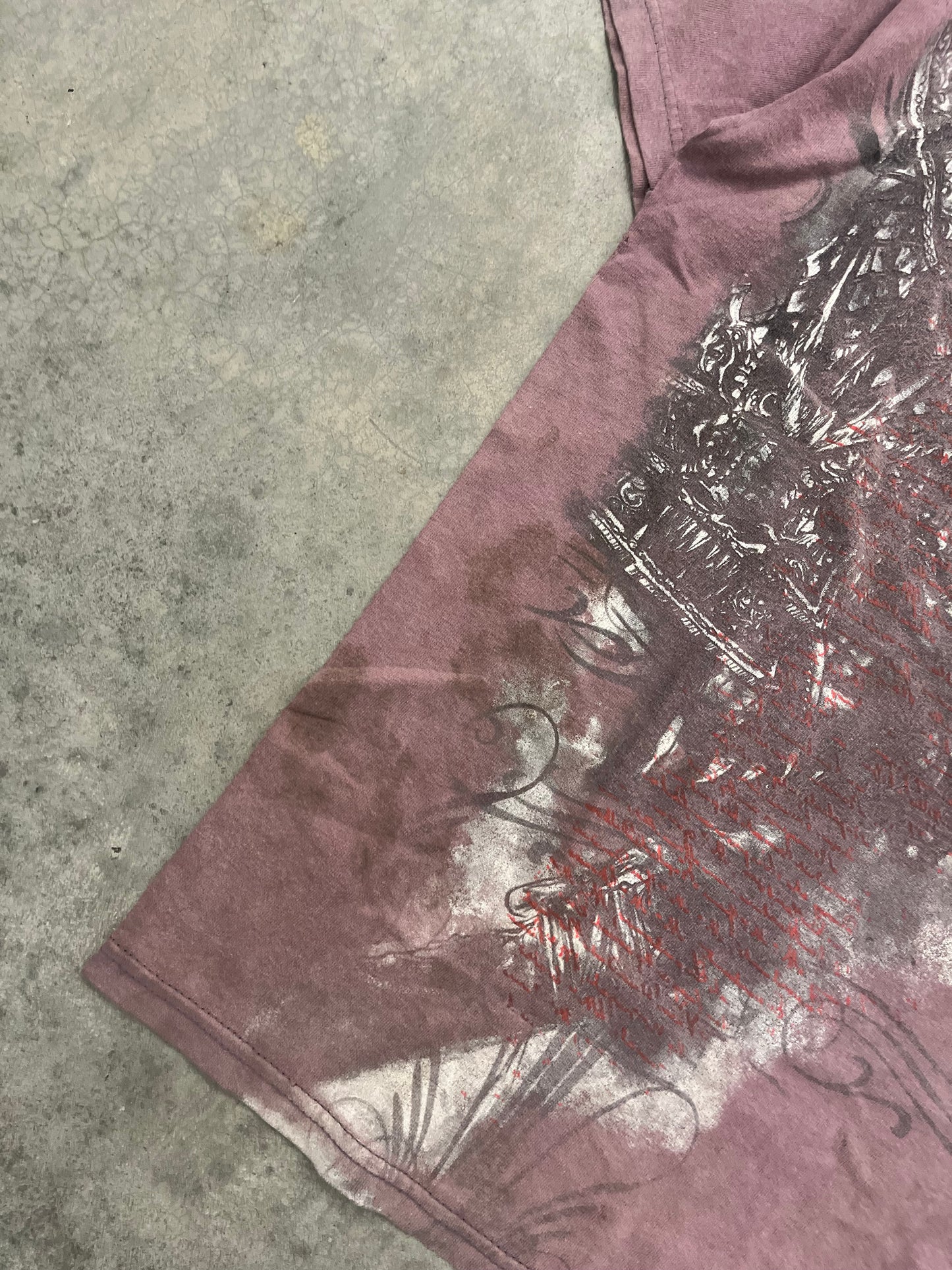 faded tapout tee - XL