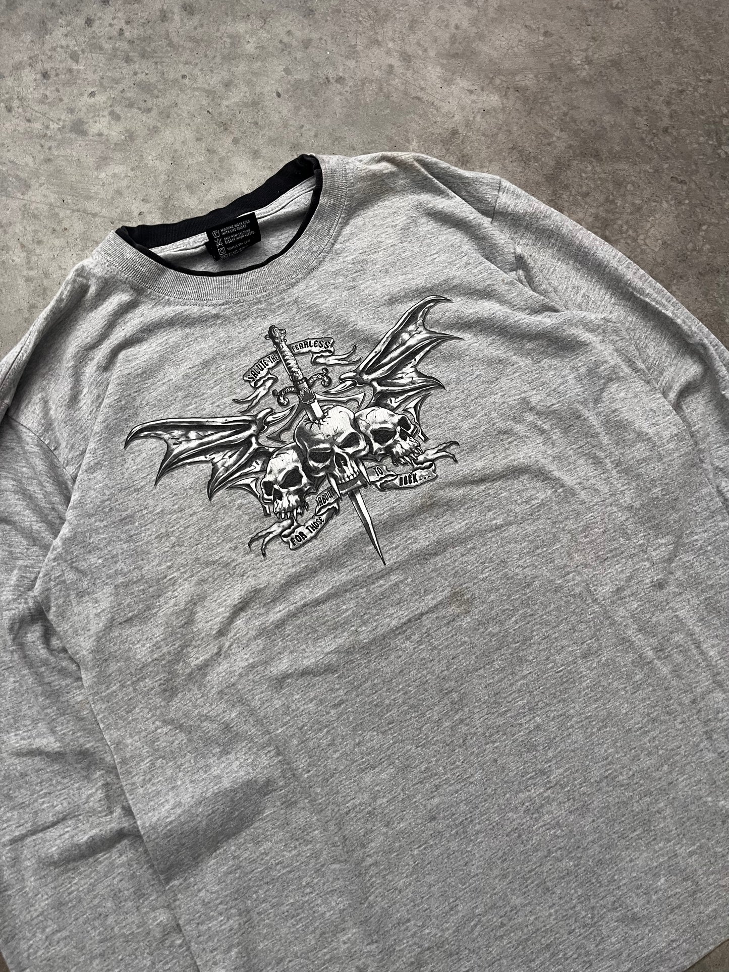 Top heavy long sleeve - M