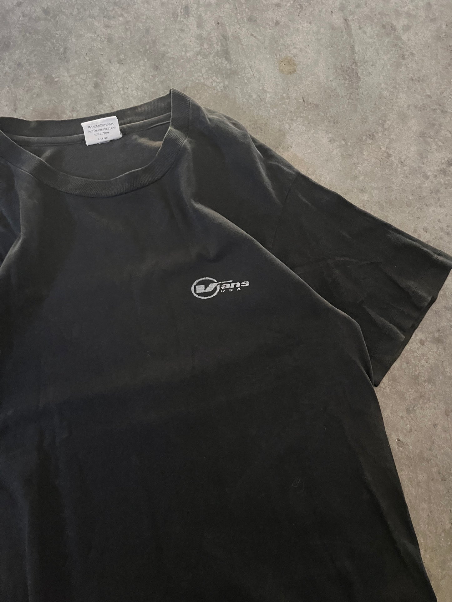 vintage vans tee - M