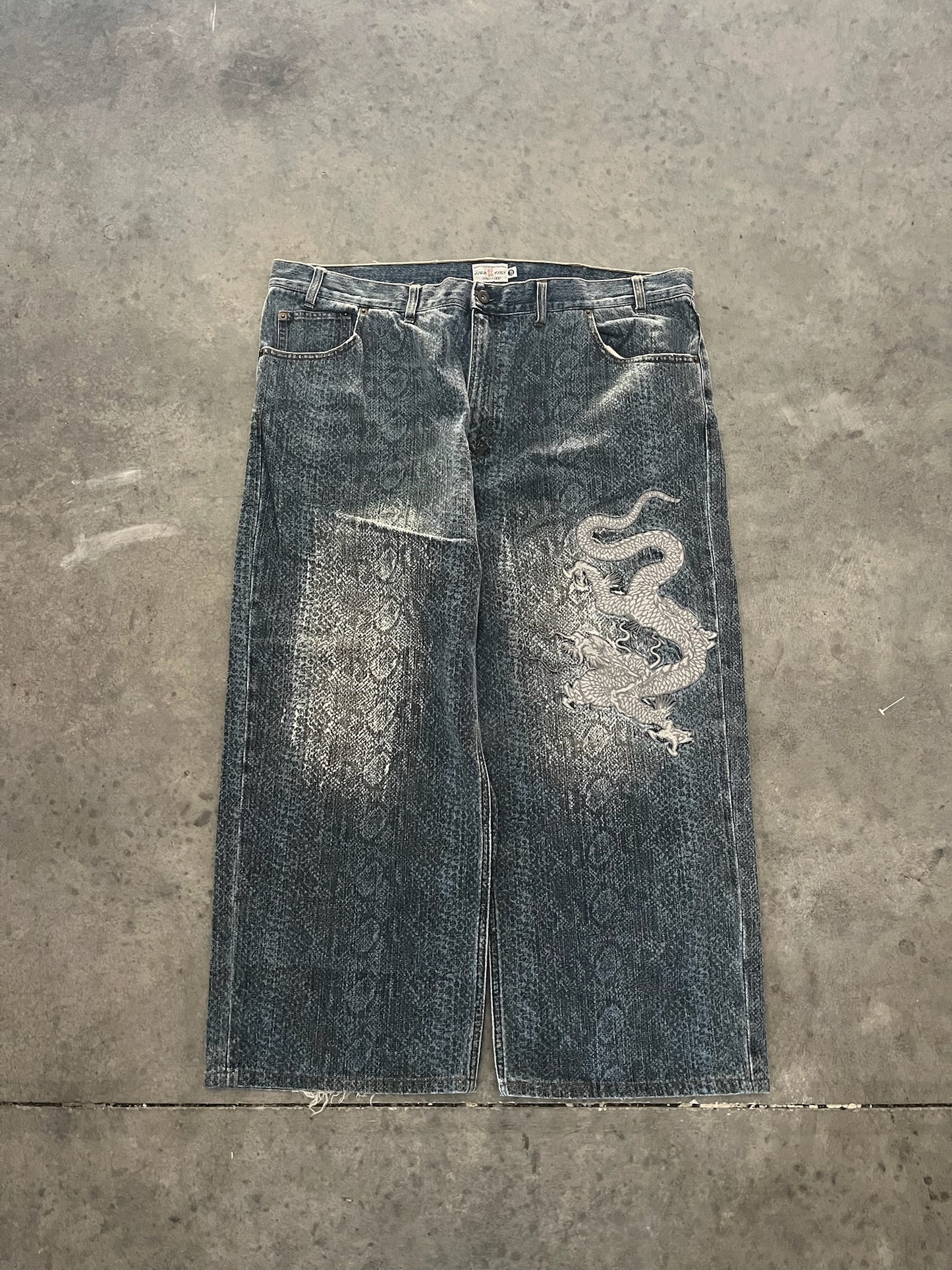 PHATTEST karakuri jeans