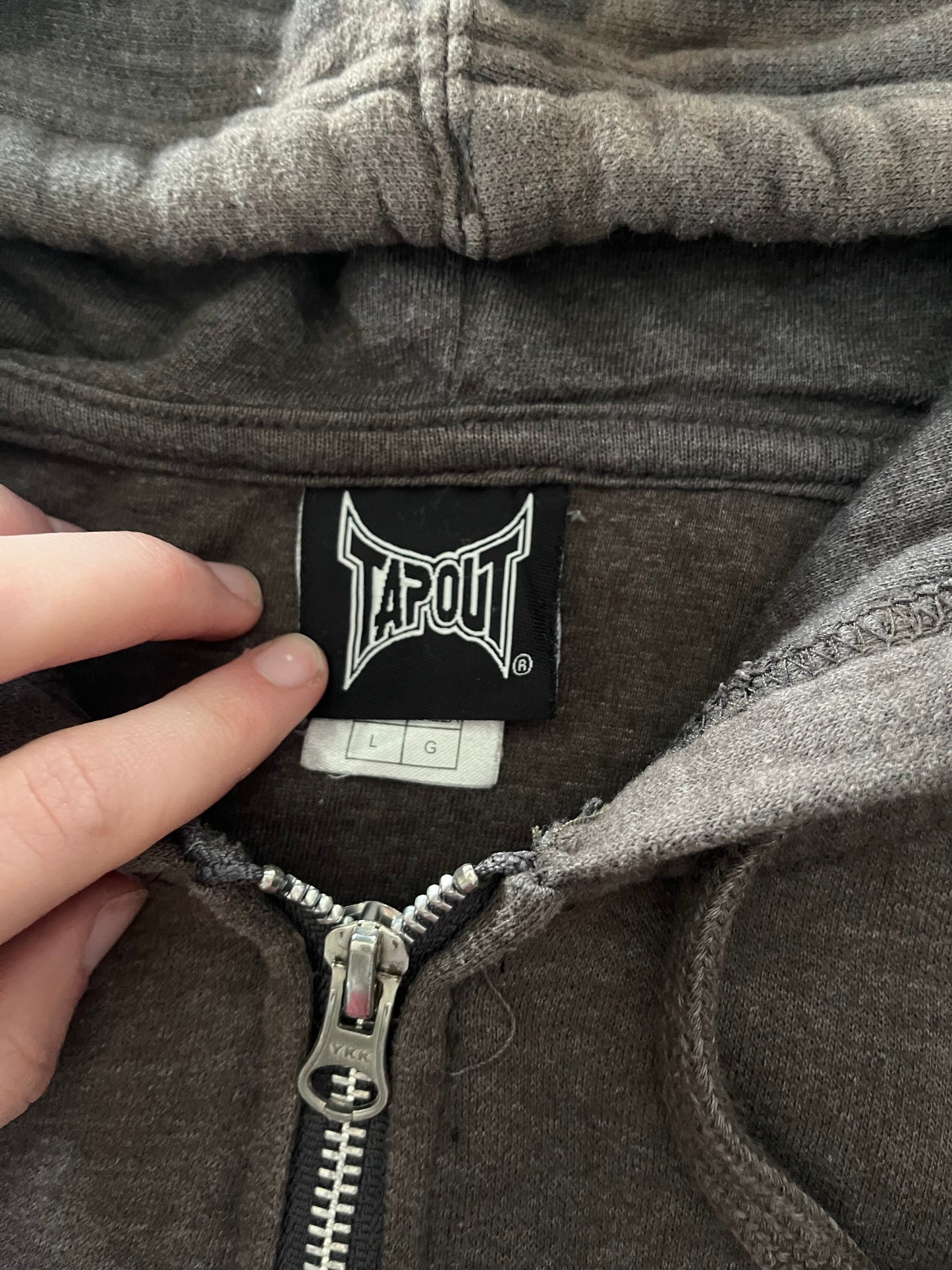 tapout hoodie - L