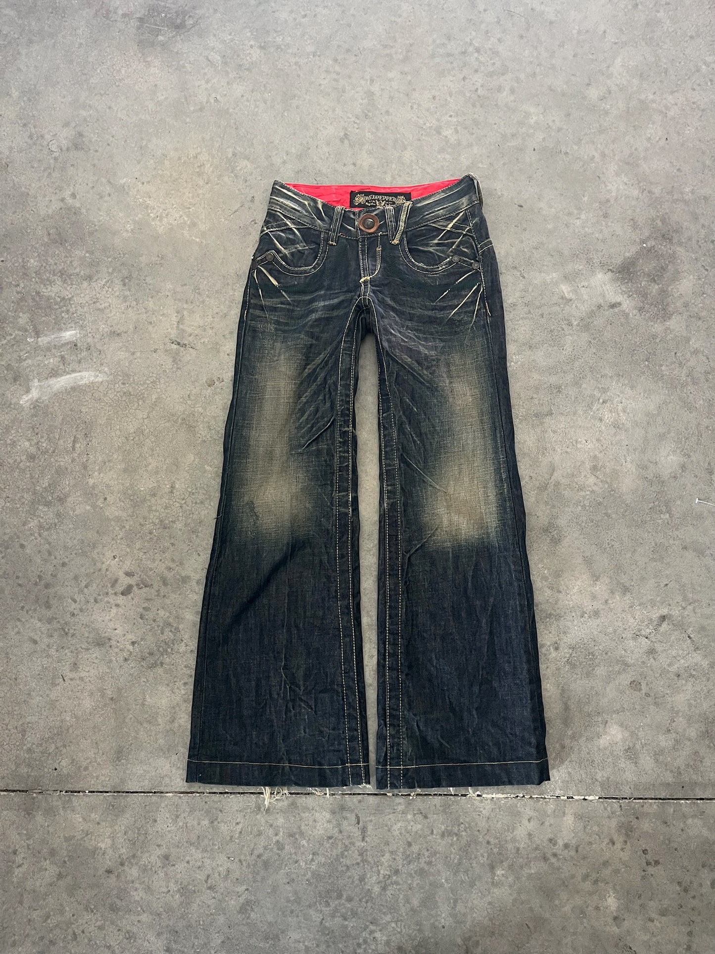 red pepper jeans