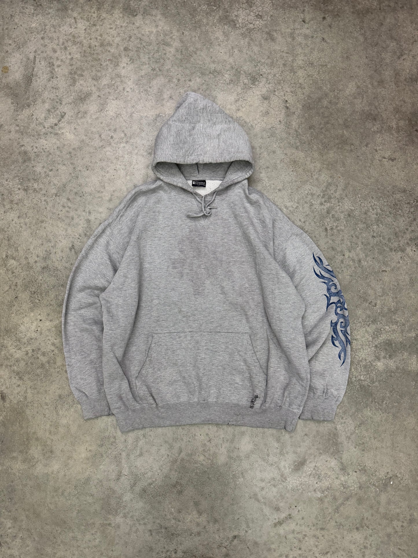 extreme dragon hoodie - L