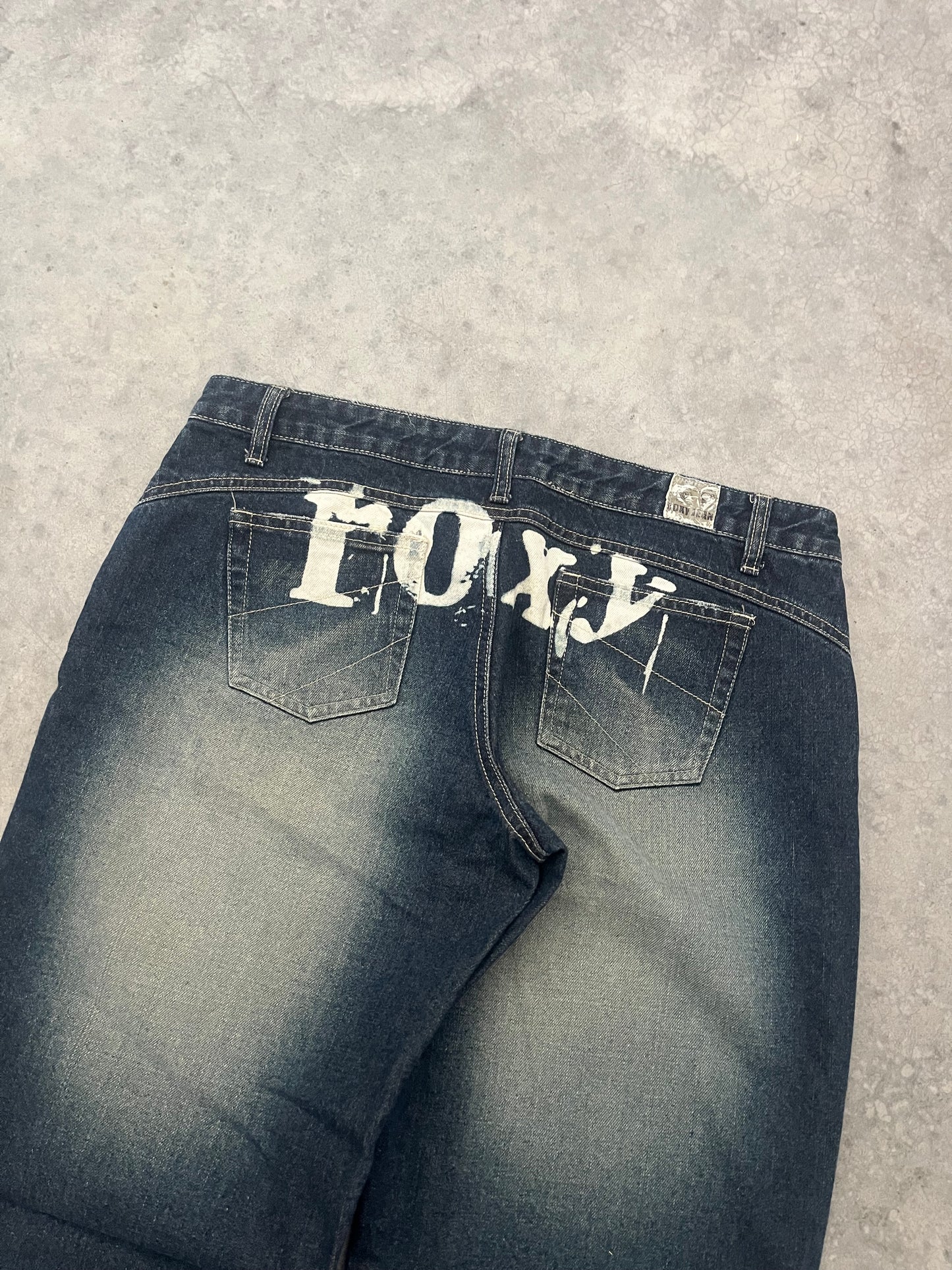 roxy spellout jeans - 33