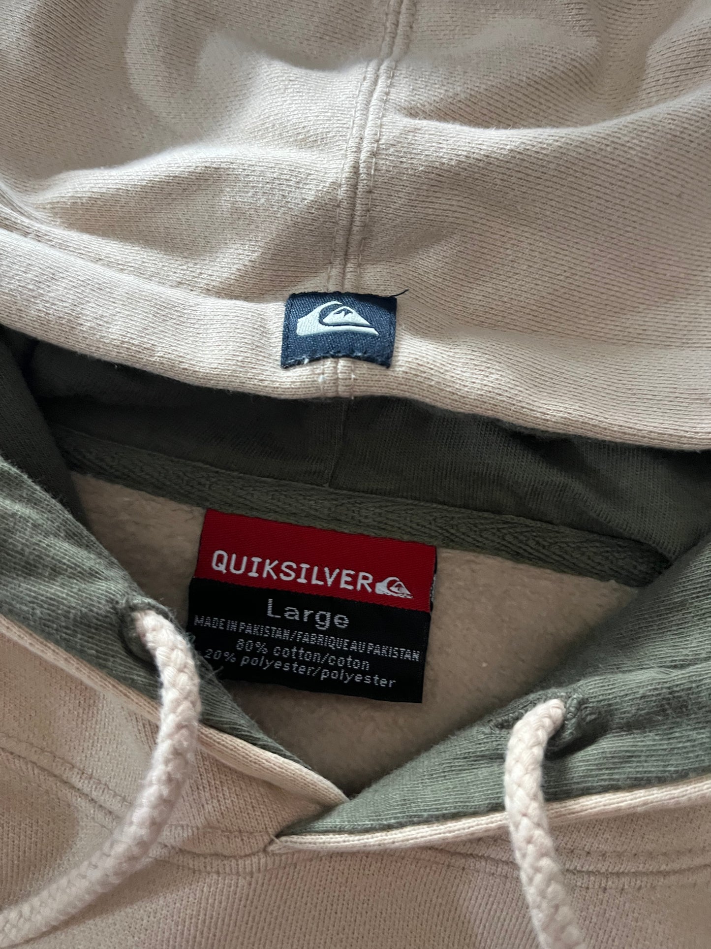 quiksilver hoodie - L