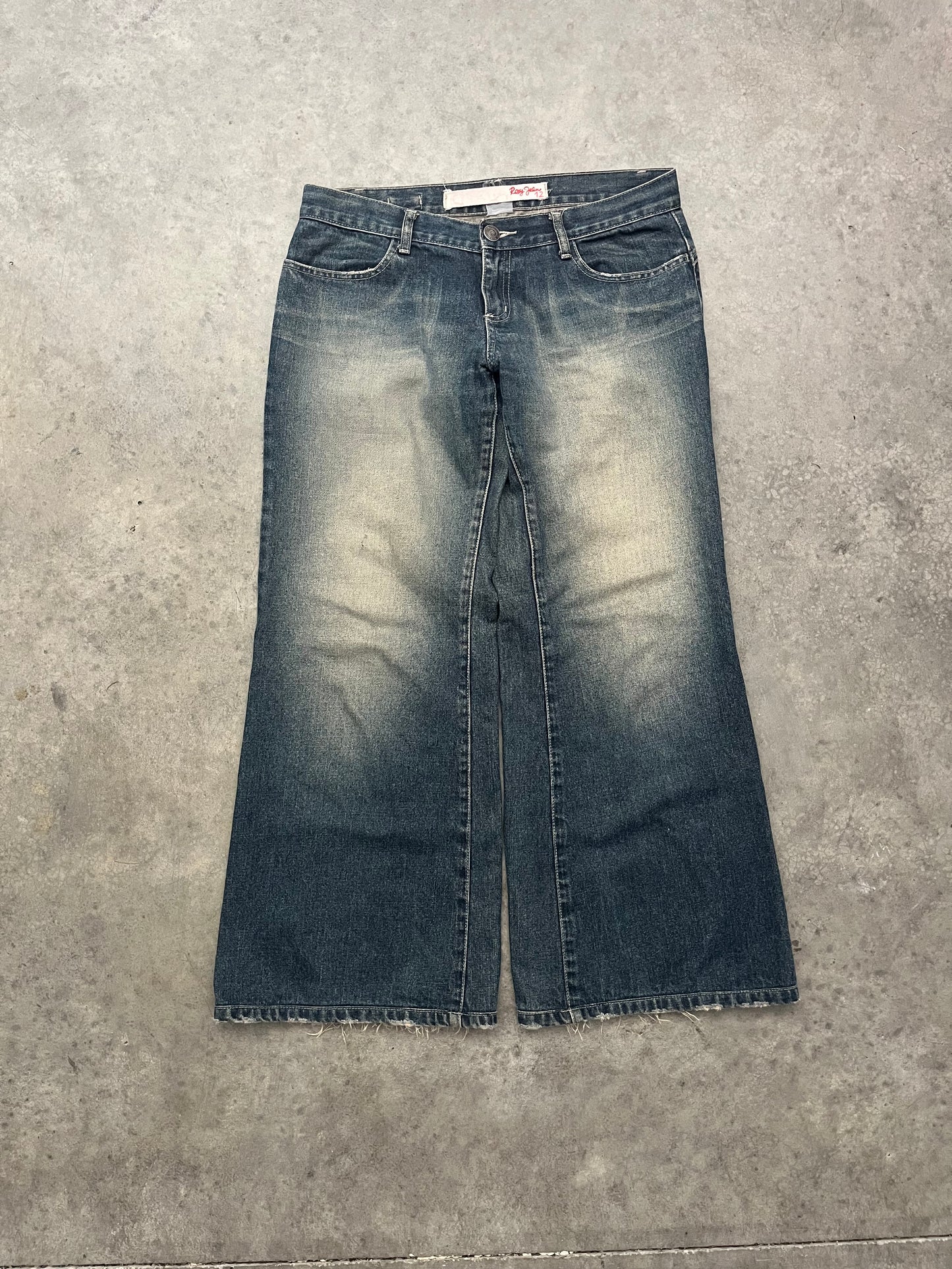 roxy spellout jeans - 34