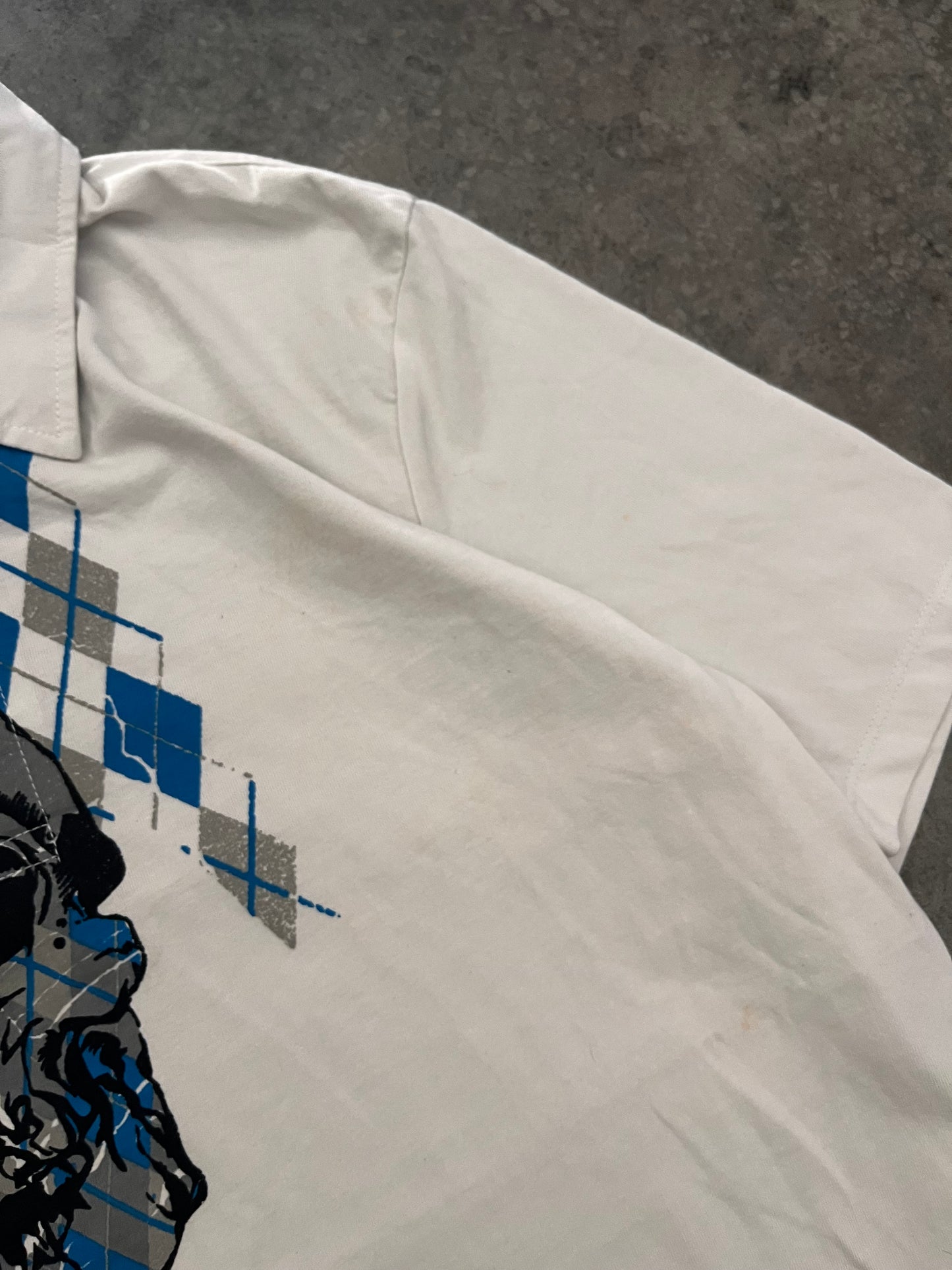 skull polo - L