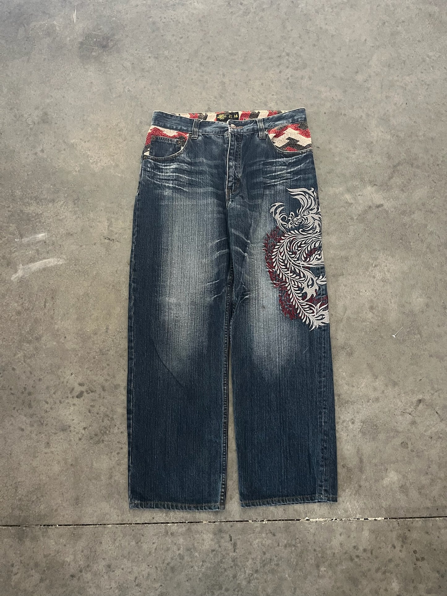 SEXY embroidered Jeans