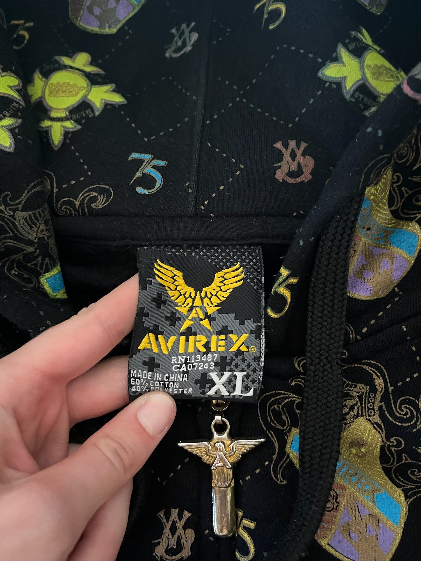 avirex hoodie