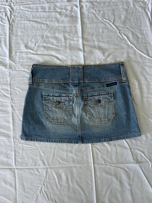 abercrombie denim mini skirt - 30