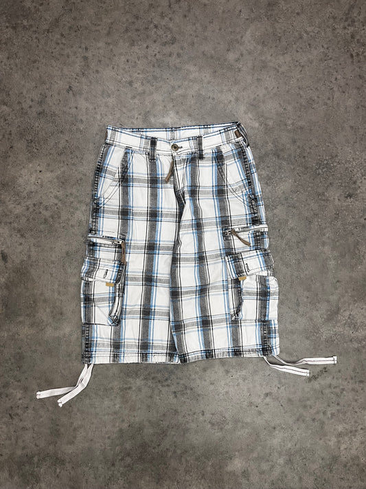 cleann plaid cargos - 28
