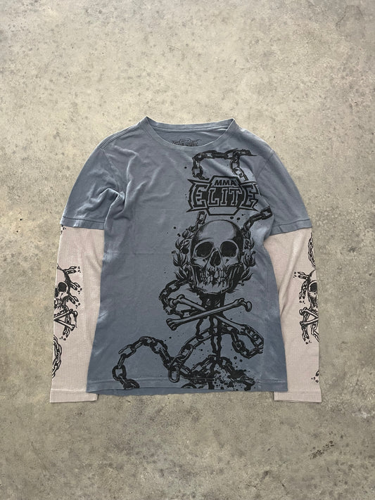 MMA elite long sleeve - S