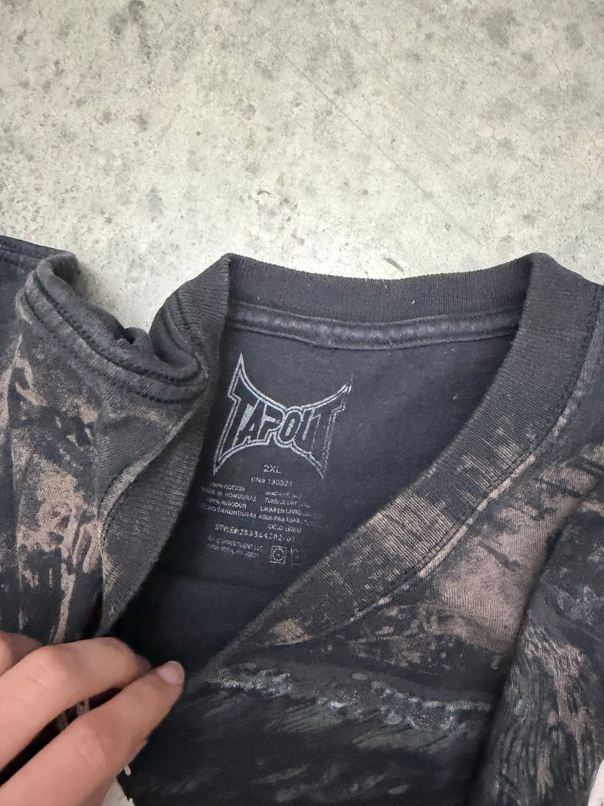 gangsta tapout tee - XXL