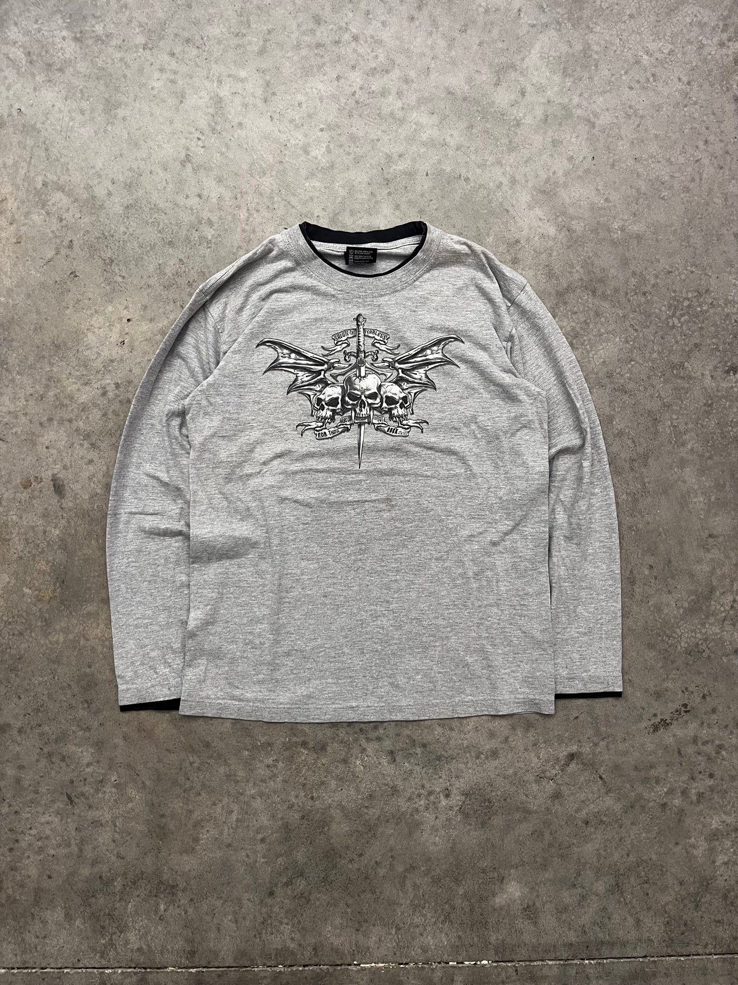 Top heavy long sleeve - M