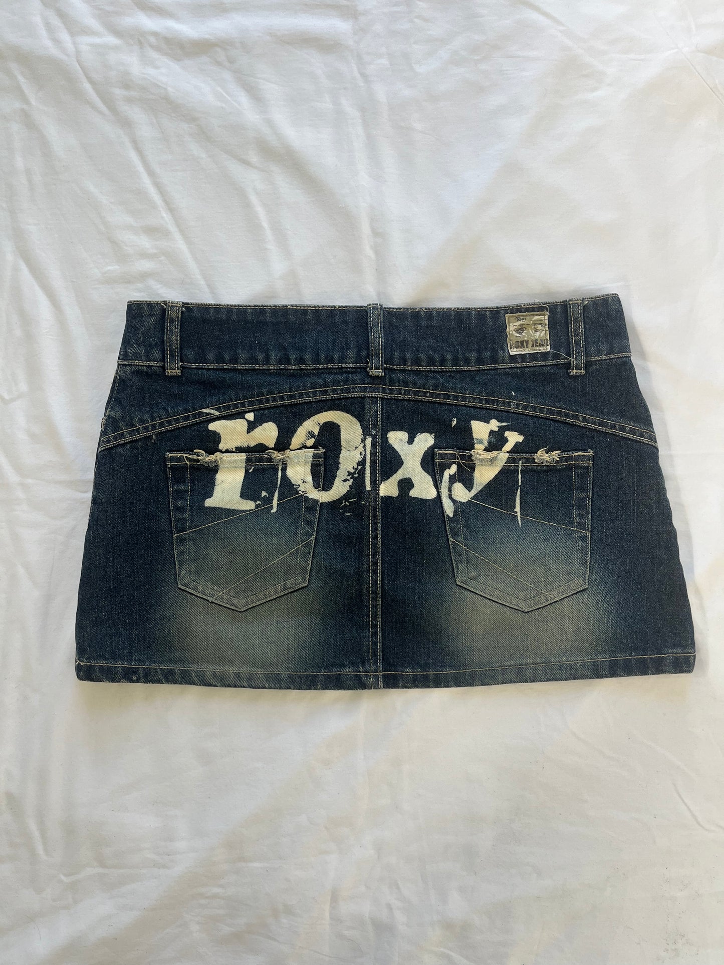 roxy denim mini skirt - 31