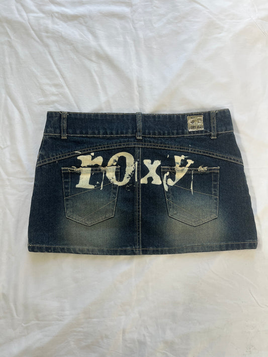 roxy denim mini skirt - 31