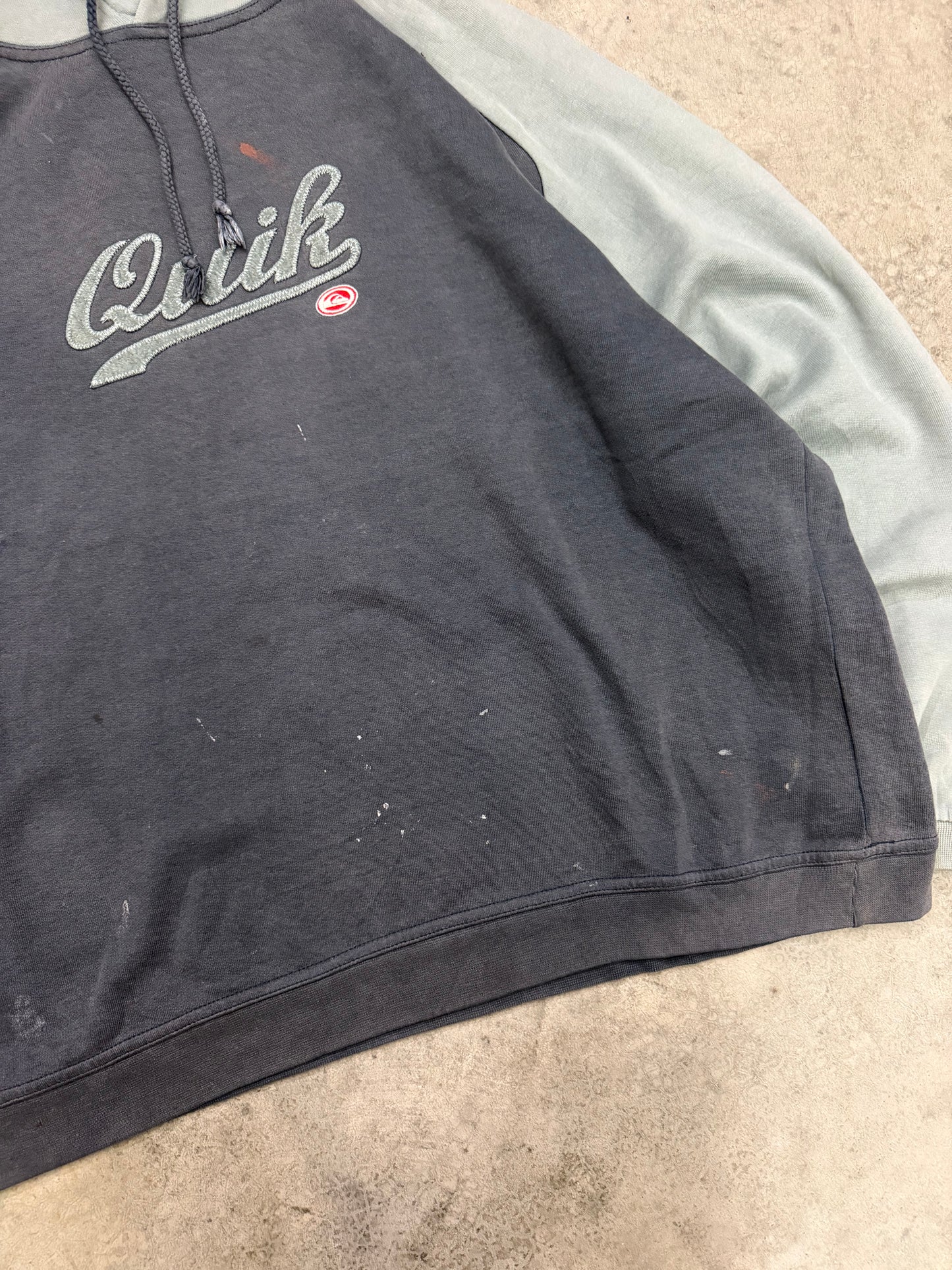 gangsta quiksilver hoodie - XL