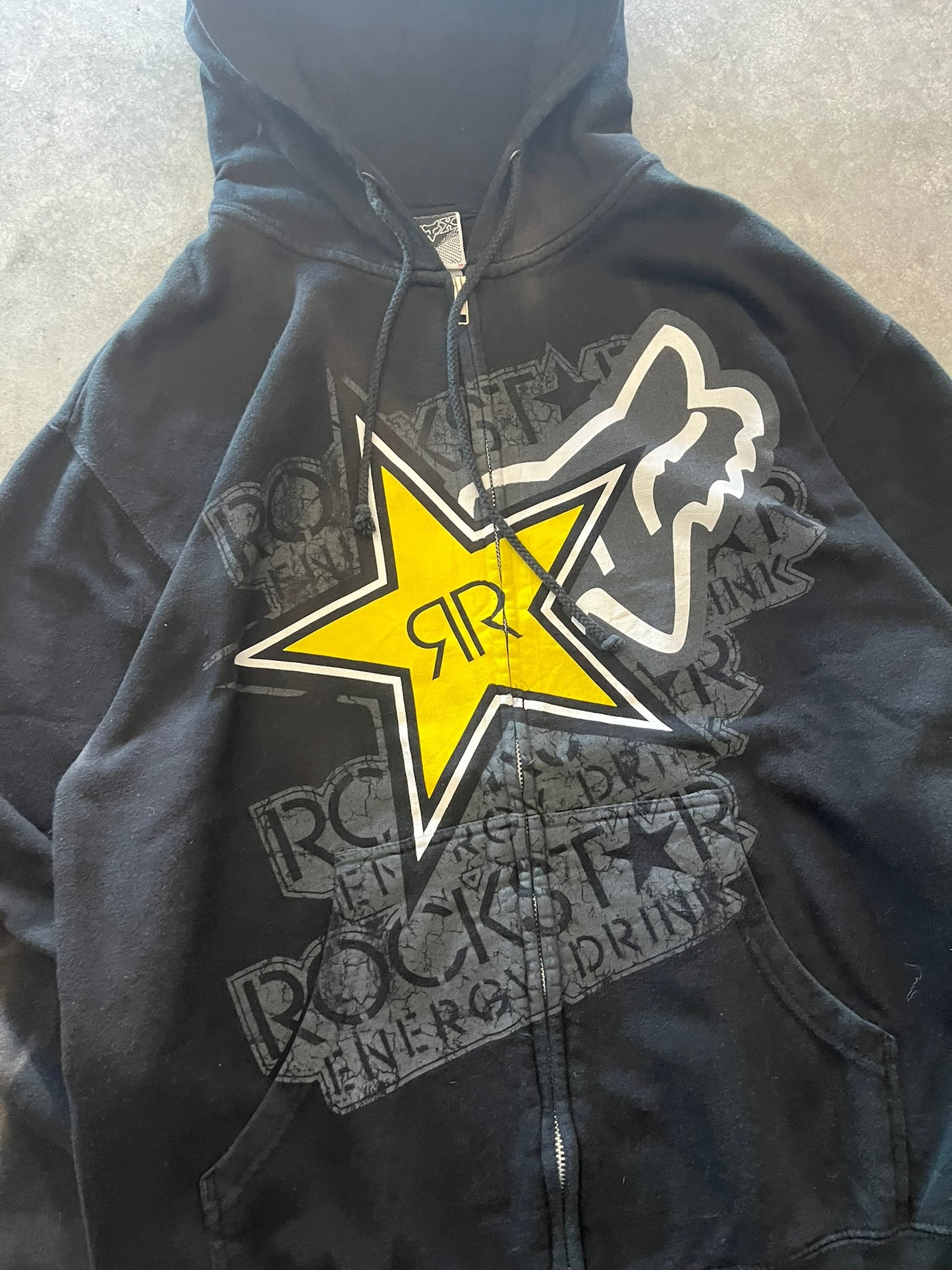 fox hoodie - M
