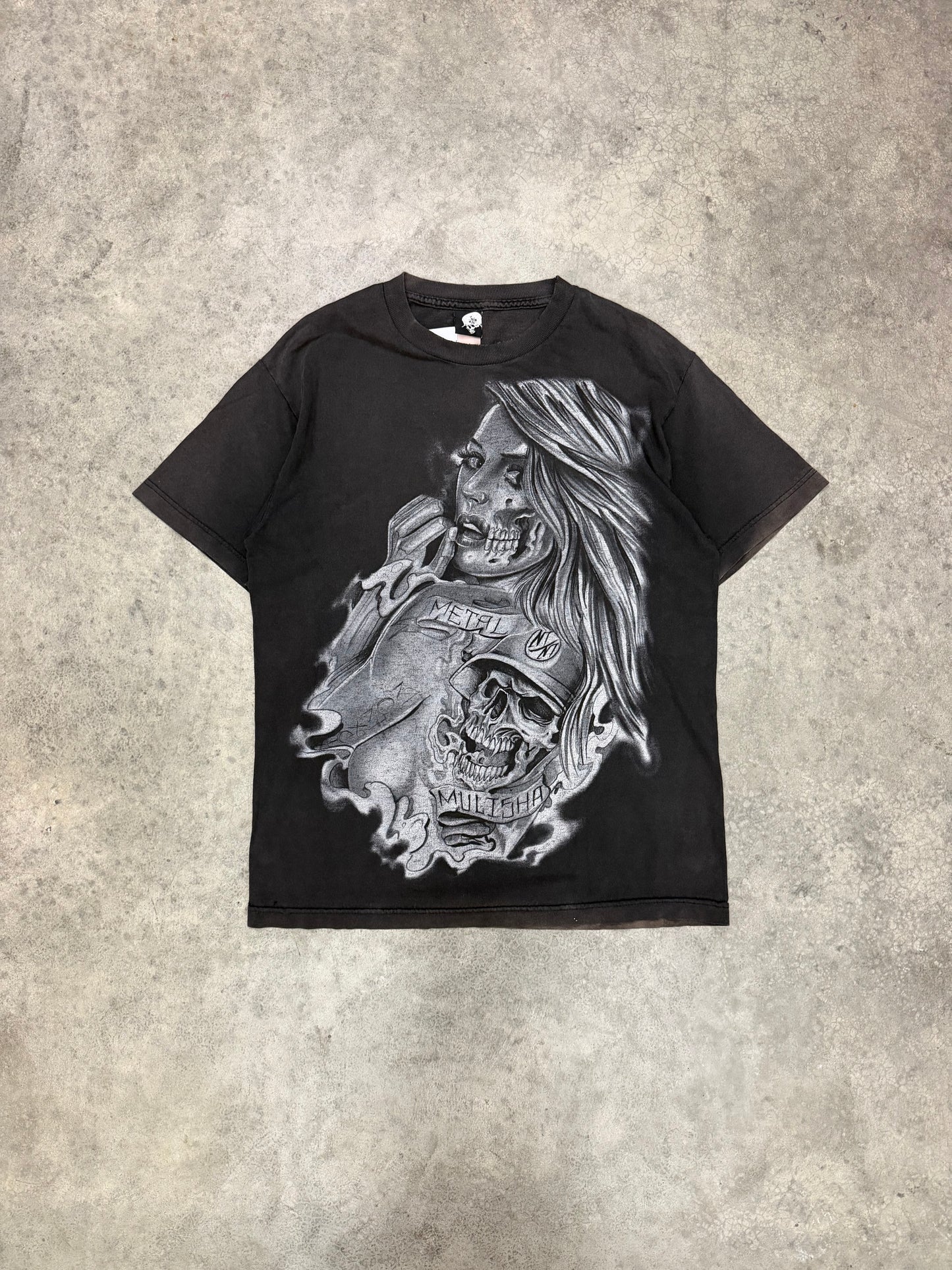 sick metal mulisha tee - M
