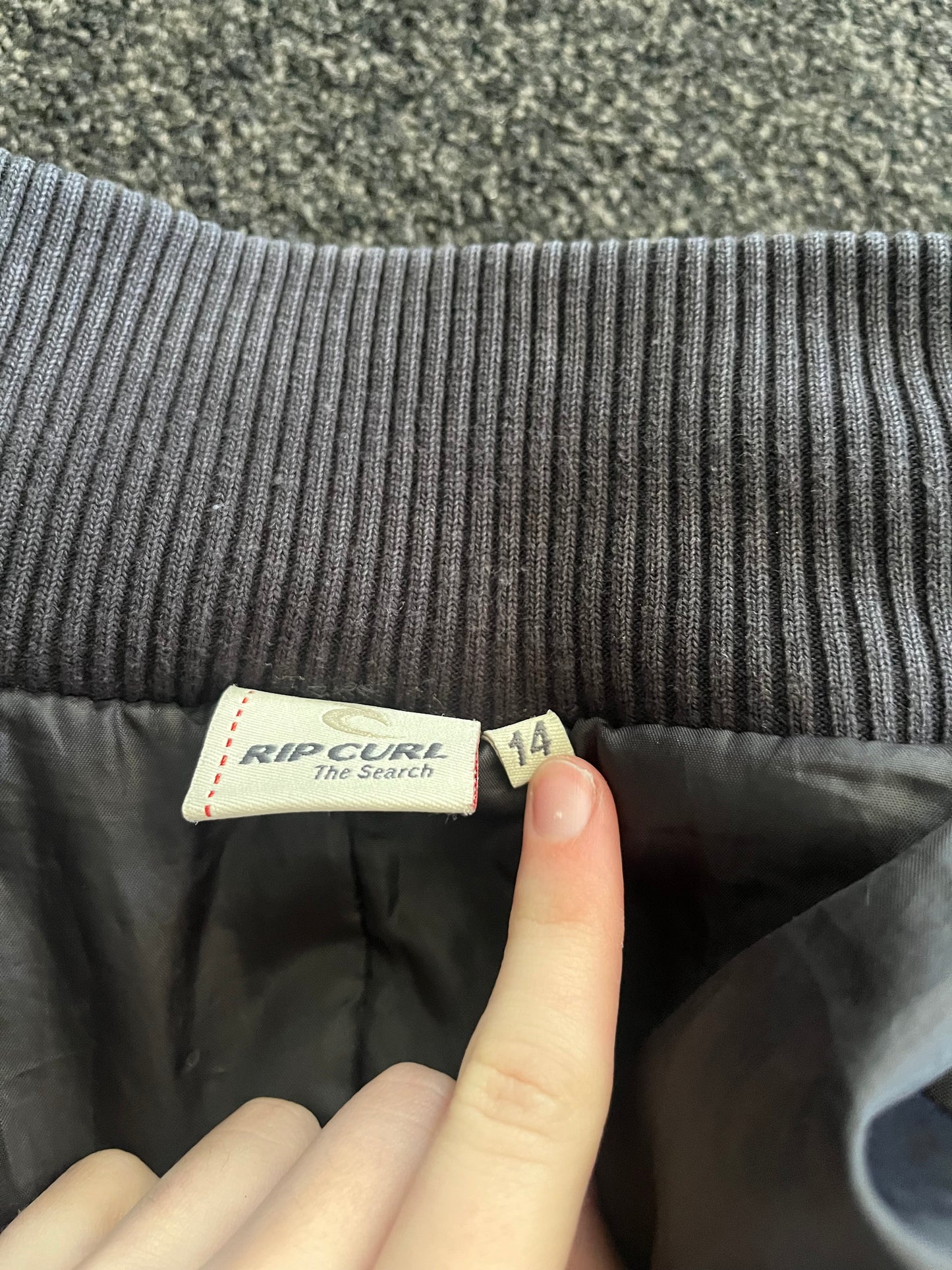 ripcurl fur hoodie - L