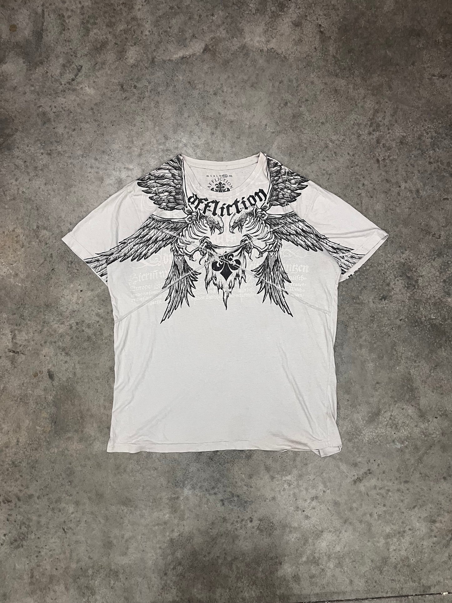 affliction tee - XXL