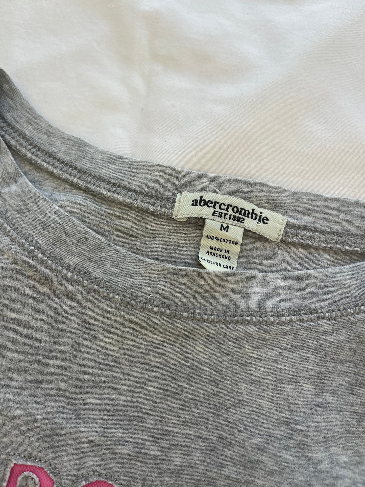 abercrombie and fitch babytee - M