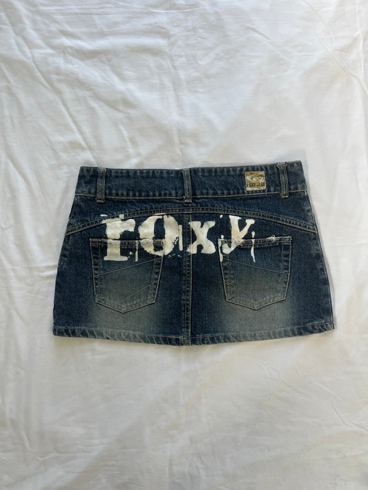 roxy denim mini skirt - 30