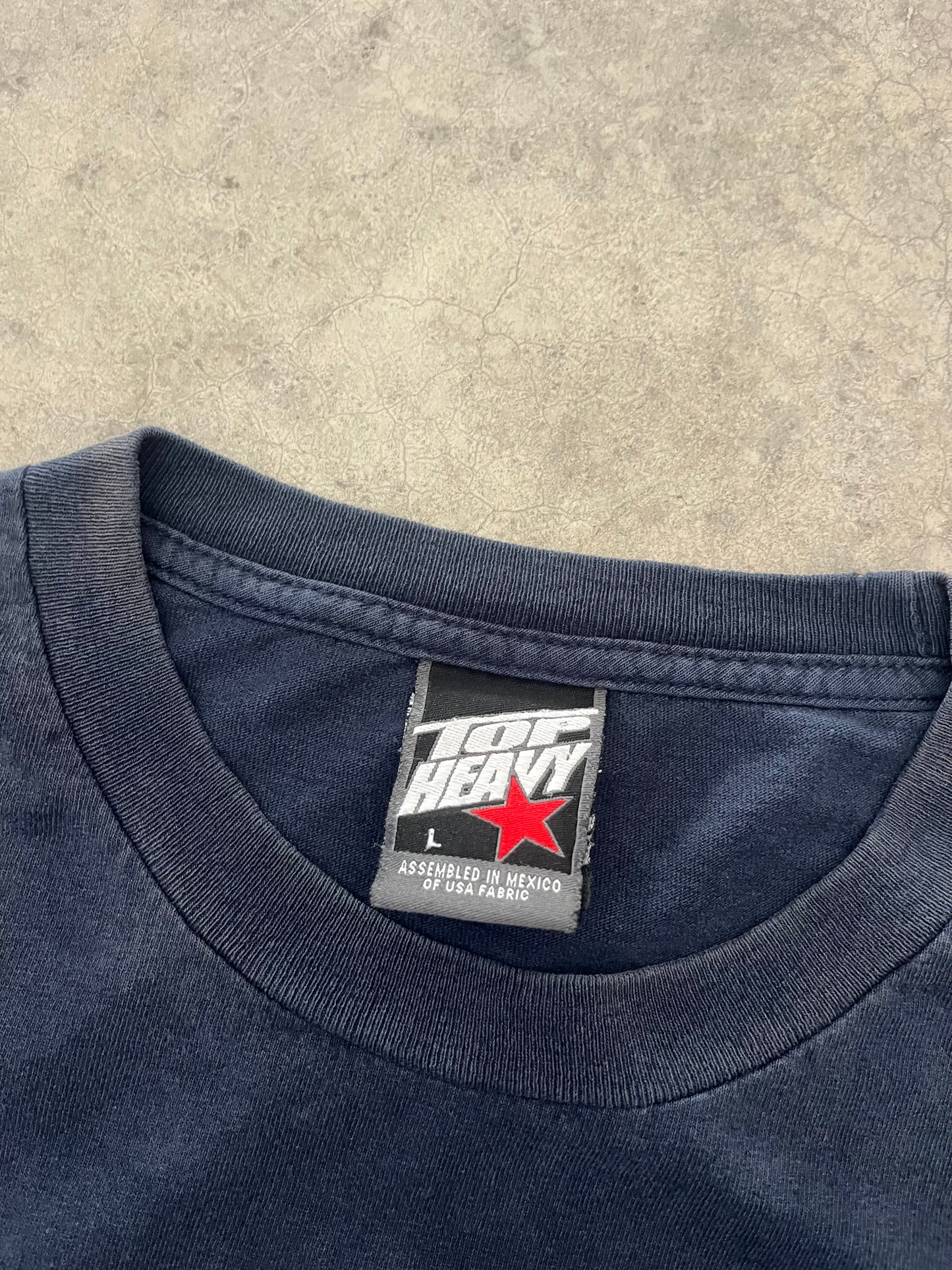 top heavy tee - L