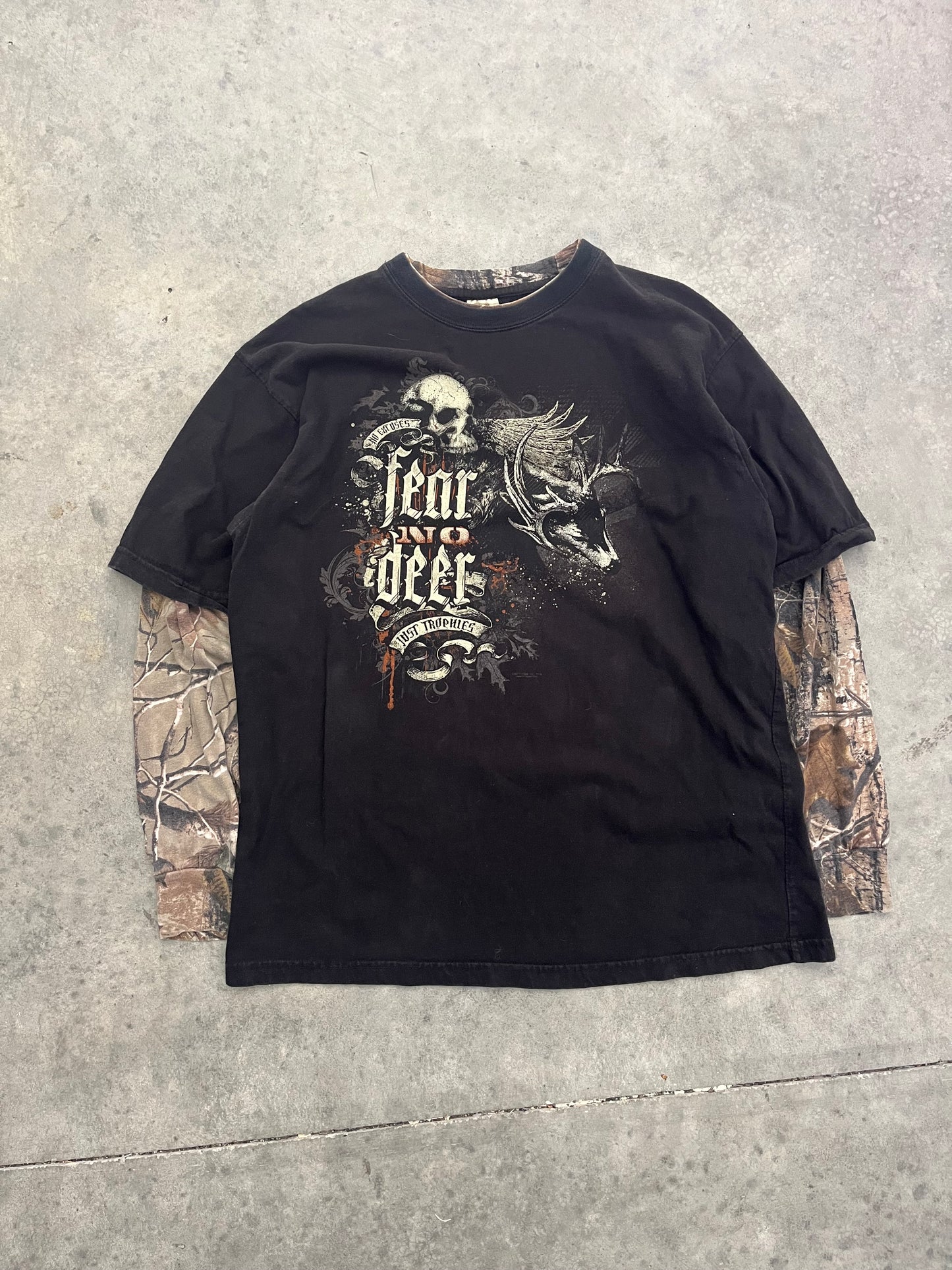 Fear no deer real tree longsleeve