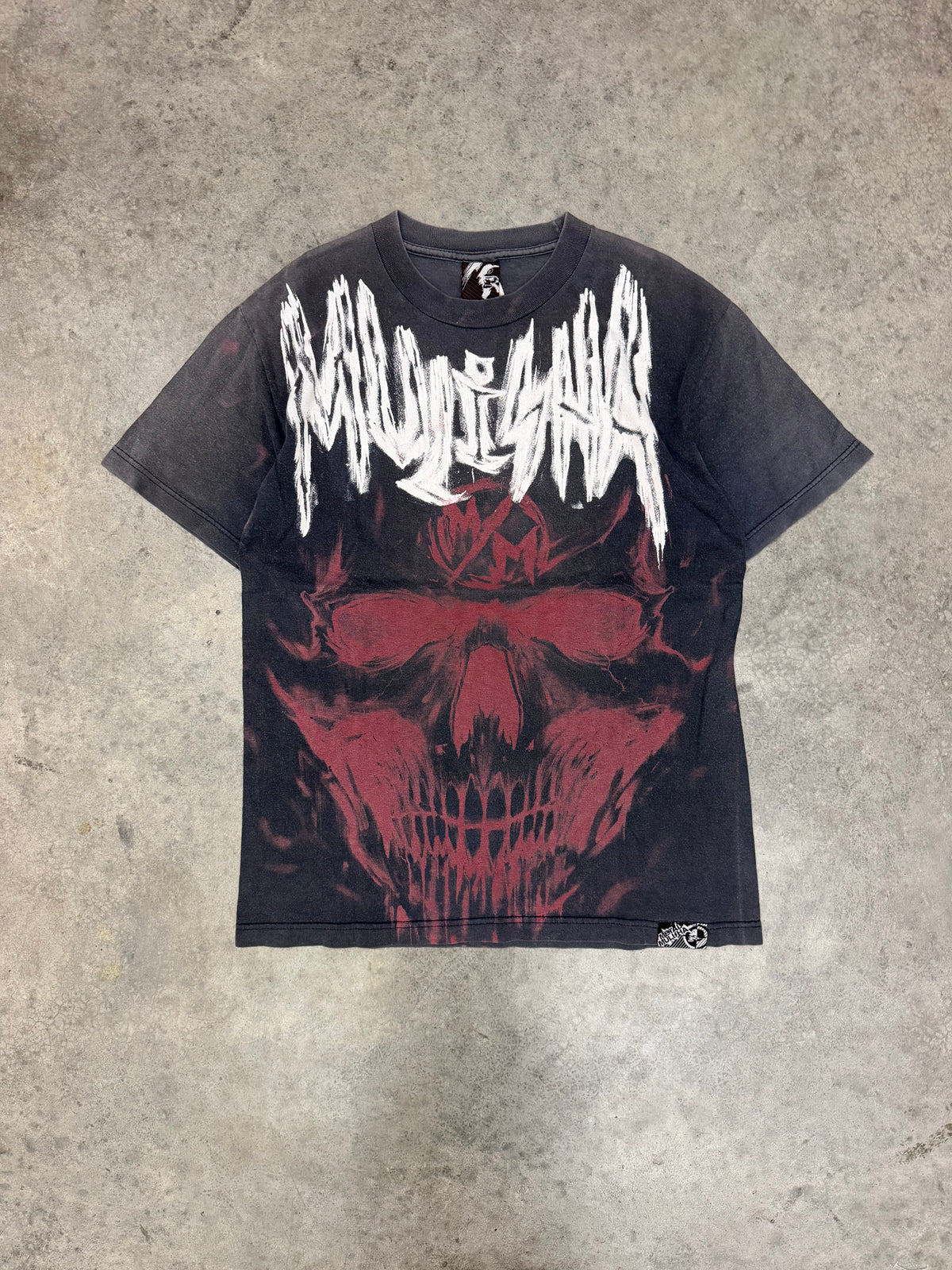 faded metal mulisha tee - L