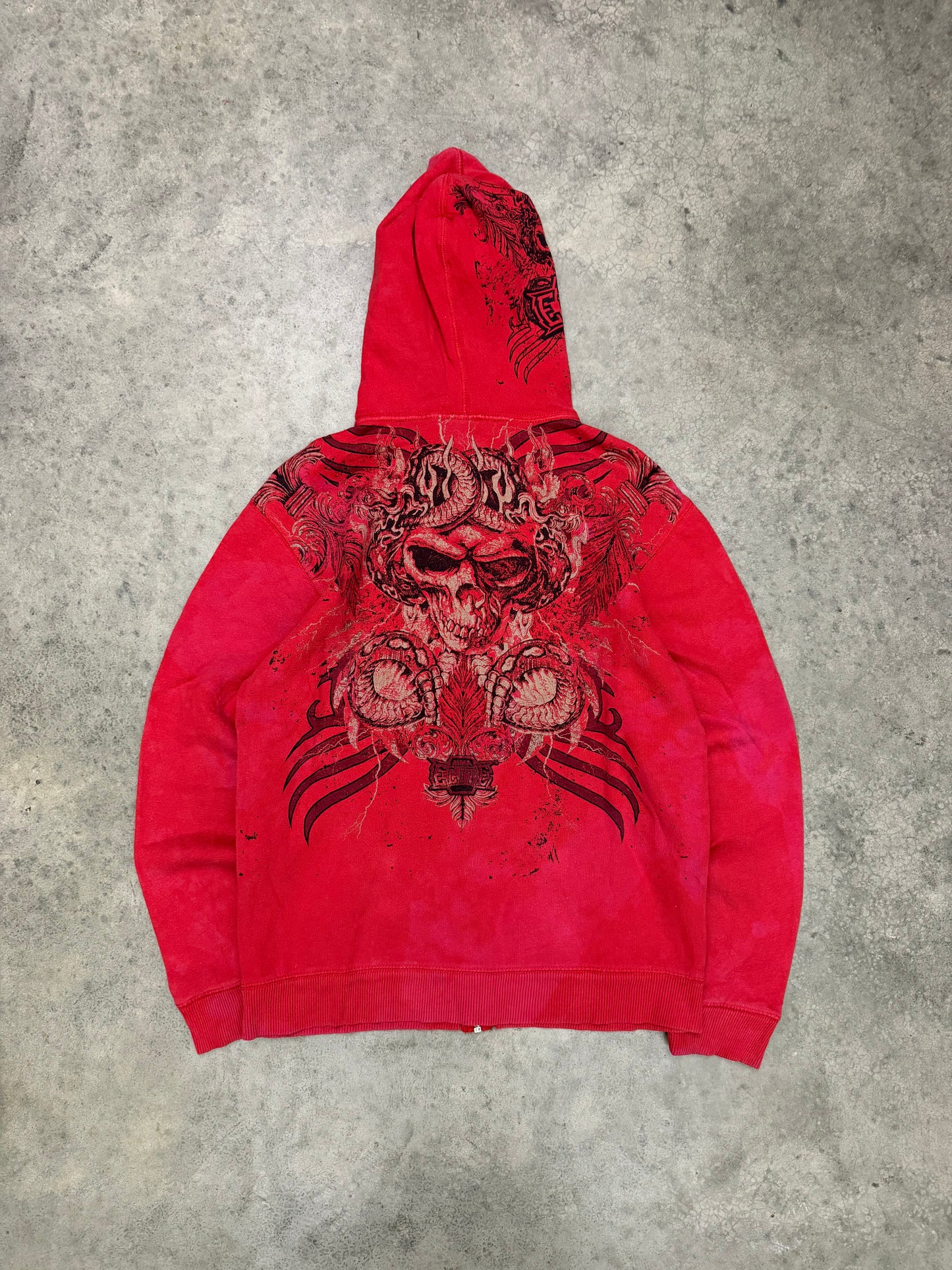 INSANE MMA elite zip up hoodie - M