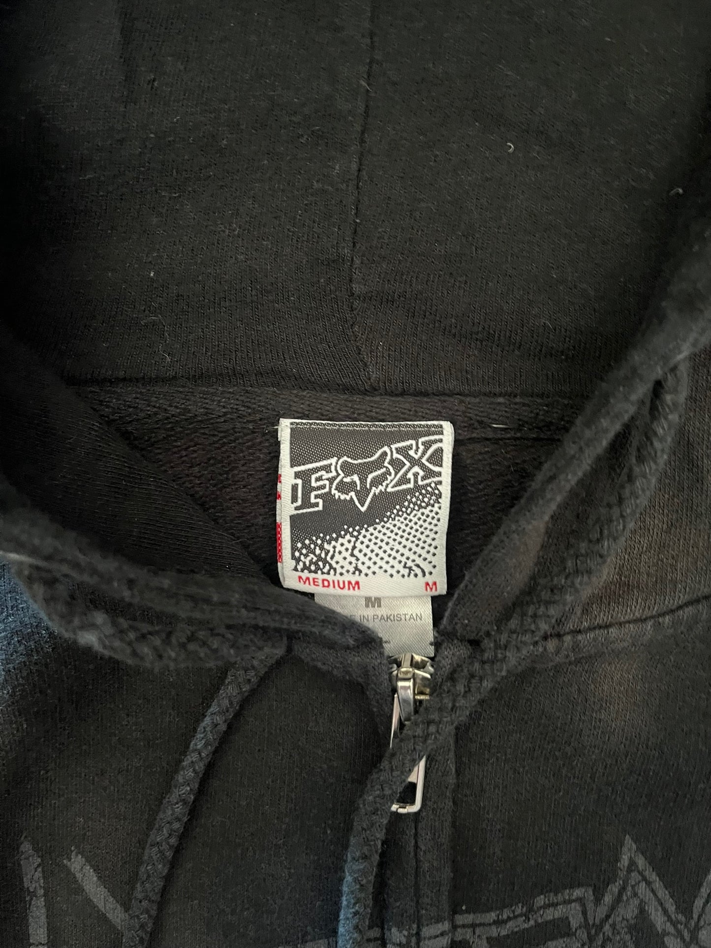 fox hoodie - M