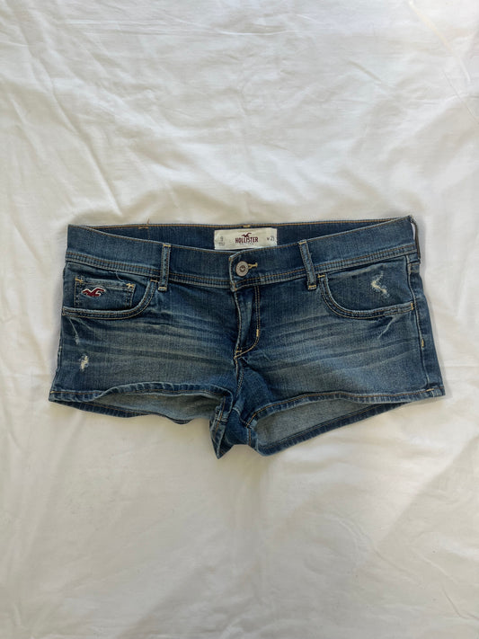 hollister denim mini shorts - 33