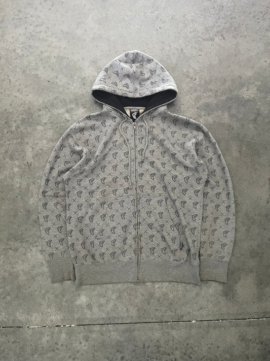 Famous aop hoodie - L