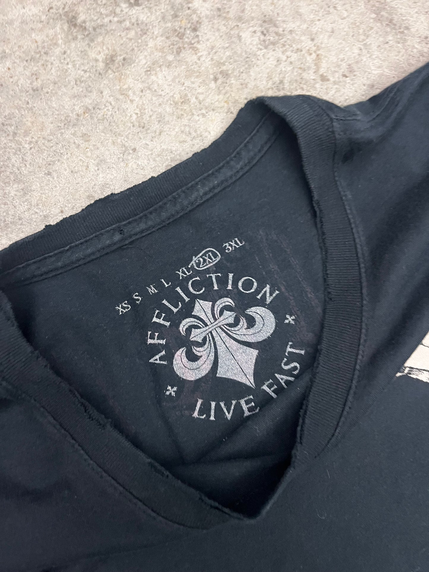 Affliction tee - XXL