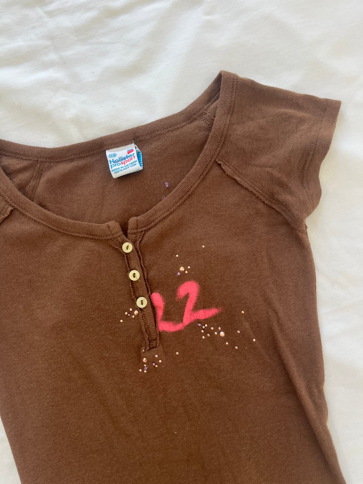 hollister babytee - XS