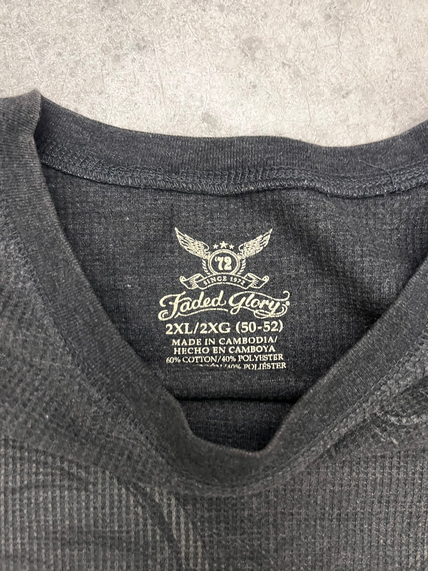 faded glory thermal - XXL