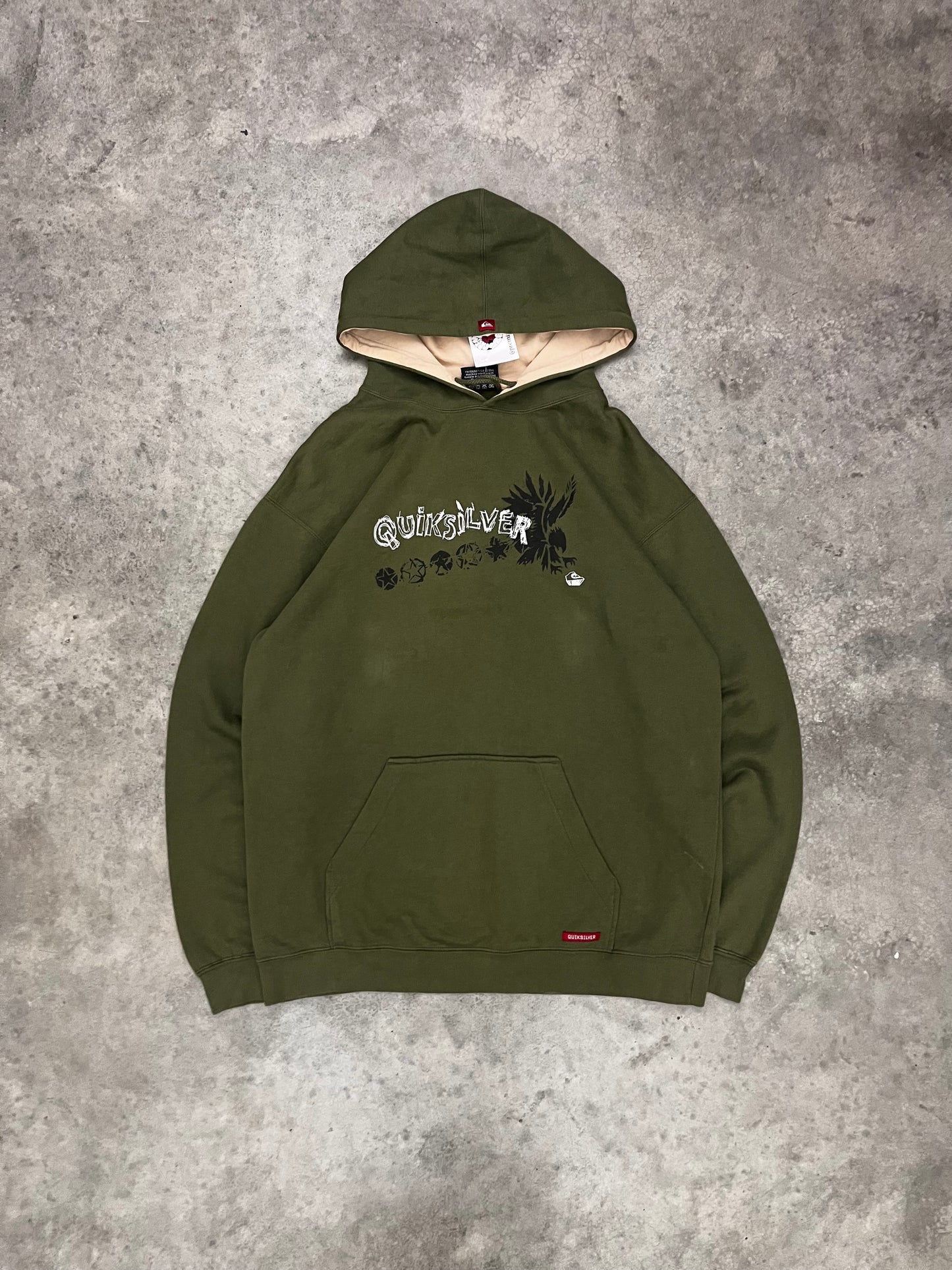 quiksilver hoodie - L