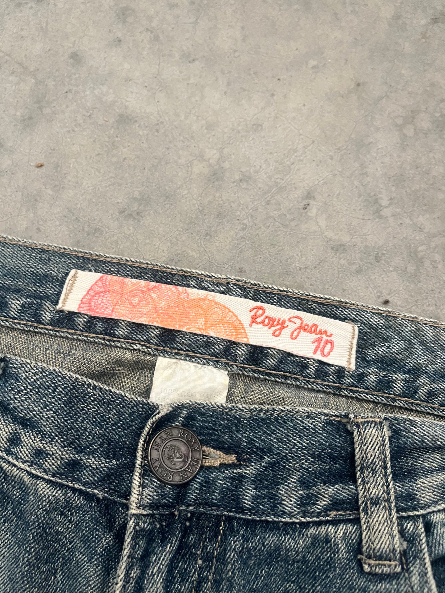 roxy spellout jeans - 30