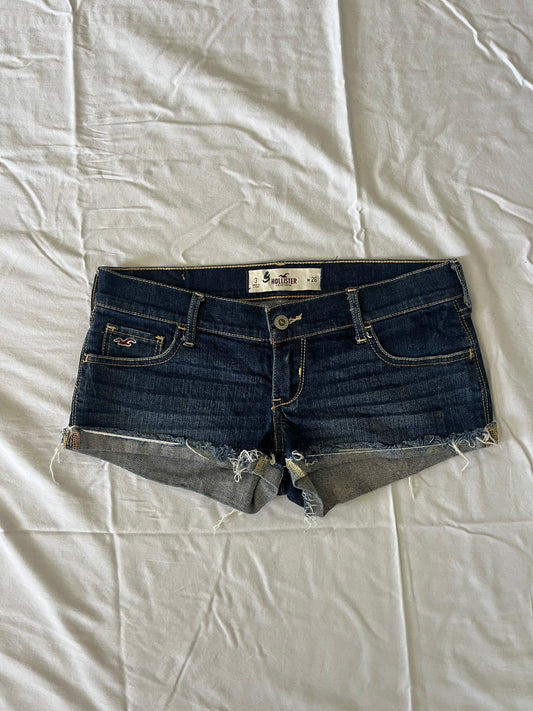 hollister denim mini shorts - 30
