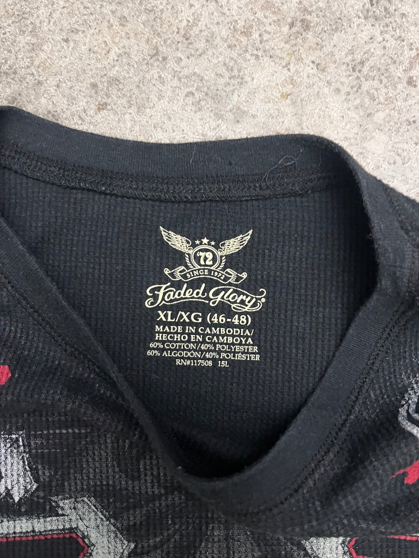 faded glory thermal - XL