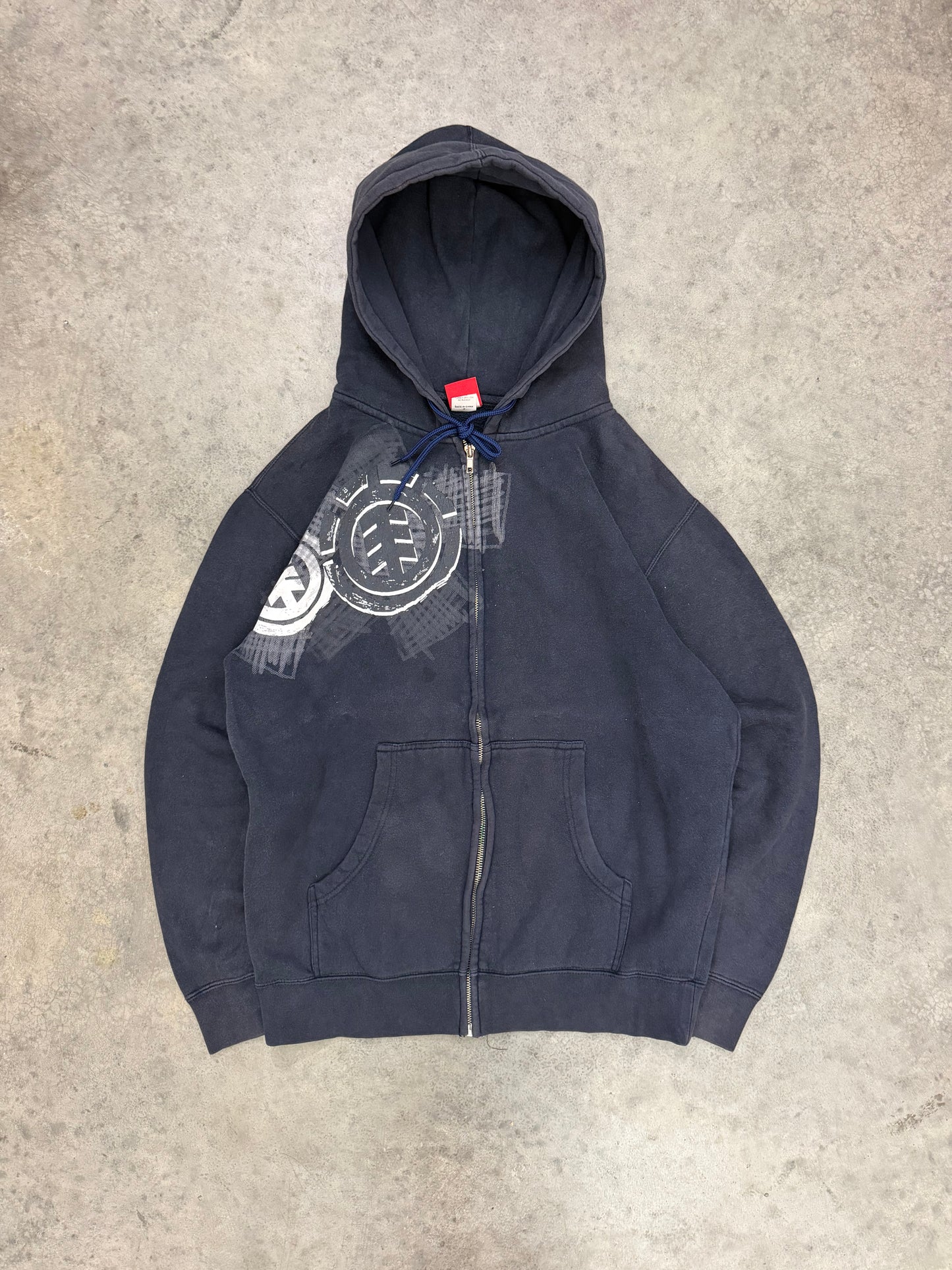 element zip up hoodie - S