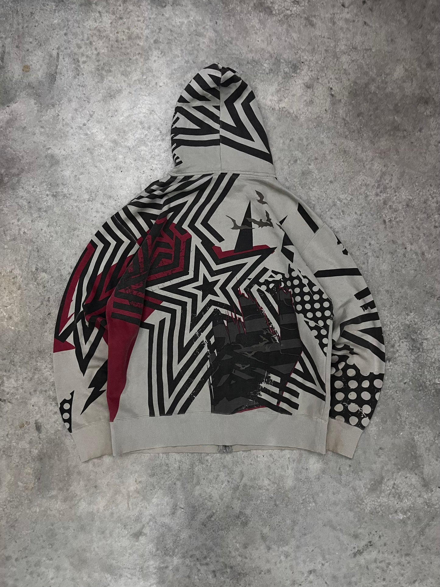 fox hoodie - XL