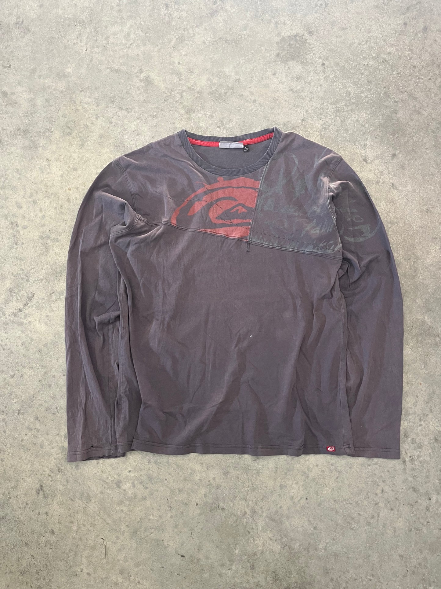 quiksilver long sleeve - L